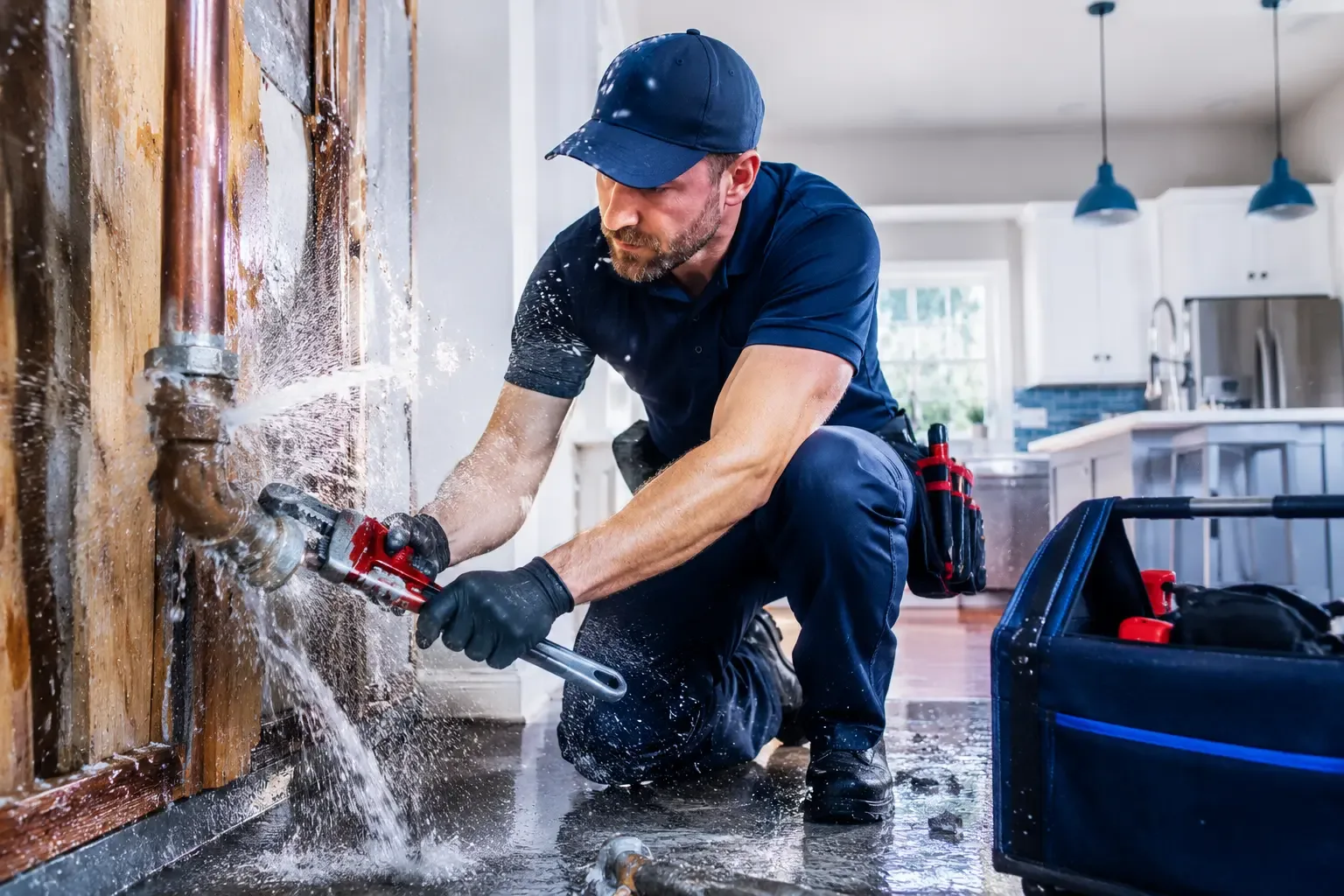 Local emergency pipe repair professionals in Valley Center, KS